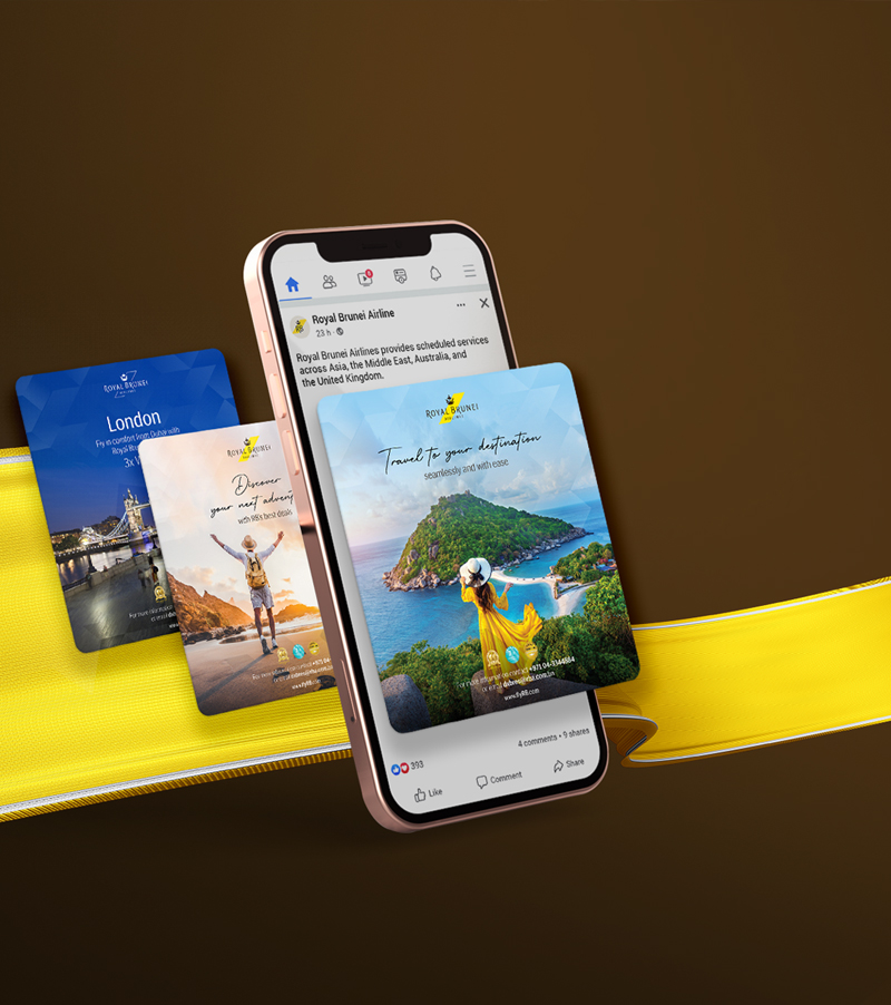 Royal brunei Airlines by Pieweb - Logo Designer, Website Designer, Web Developer, UI/UX Designer, Product Designer, Branding in Dubai UAE